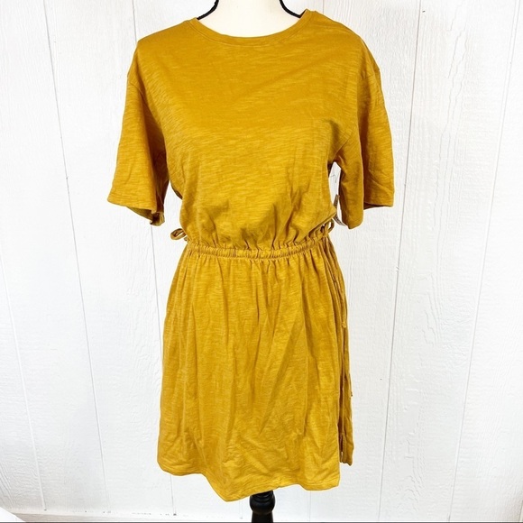 NEW Old Navy Gold Dress Medium - Picture 1 of 9